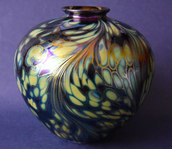 Isle Of Wight Glass Richard Golding Glass Bath Aqua Glass